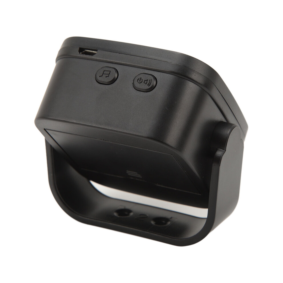 Entrance Welcome Doorbell Infrared Motion Sensor Alarm Detector Audio Player For Shop Store Black 7901319050621