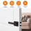 Internal Door Handle Entry Privacy  Bedroom Door Lever Lock Set 4