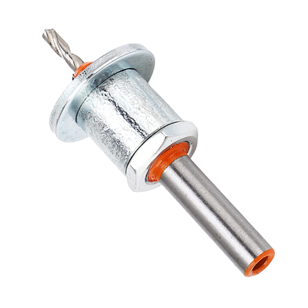 Adjustable Depth Countersunk Bit 3.5 X 8Mm Alloy Steel Silver Limit Taper Hole Drill For Woodworking 9391319053940