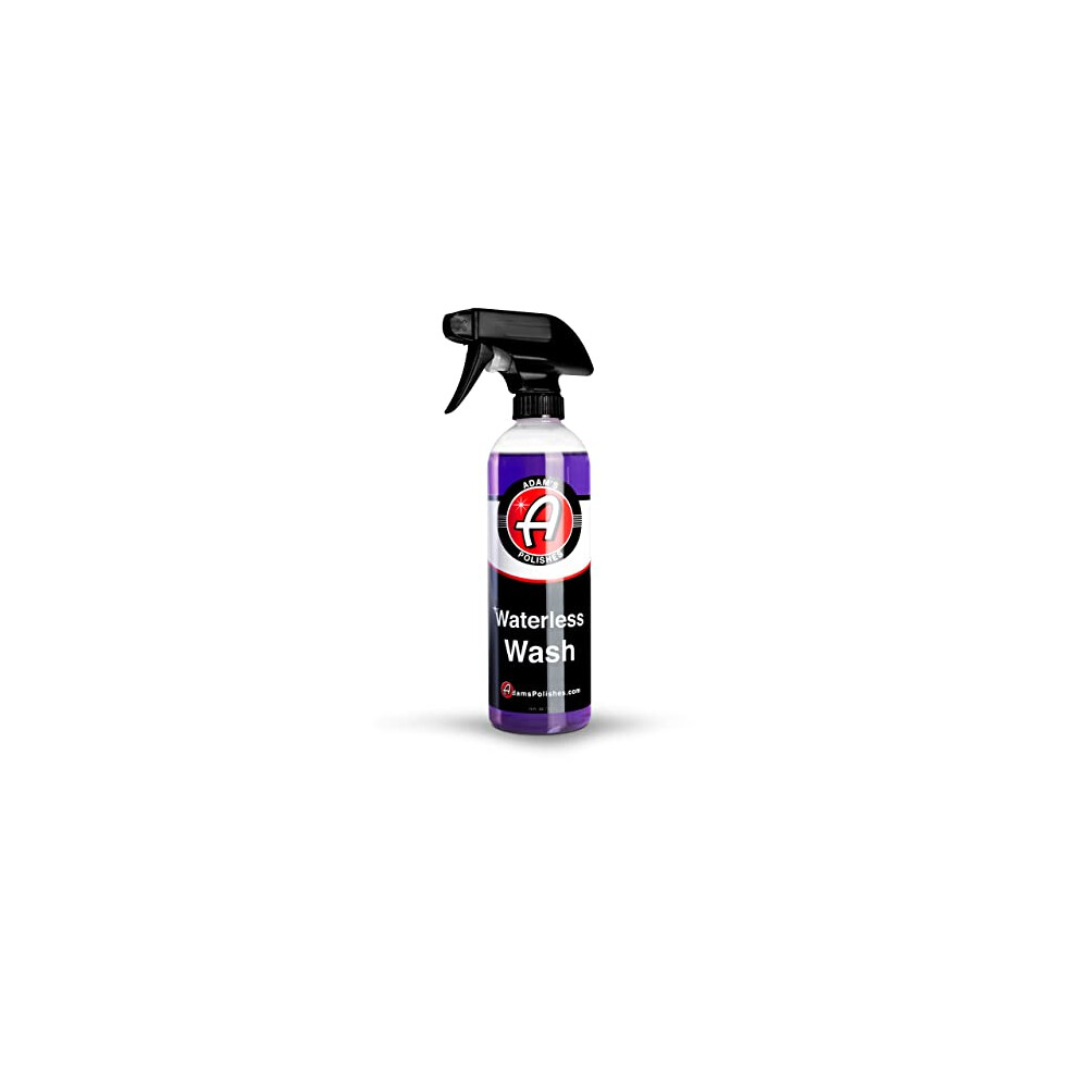 Adam's Waterless Wash (16Oz) - Car Cleaning Car Wash Spray For Car Detailing Safe Ultra Slick Lubricating Formula For Car Boat Motorcycle Rv No G 184174000070