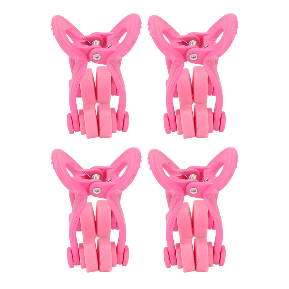 4pcs Nose Lifter Pink Nose Shaping Clipping Lifter for Wide Nose Straightener Beauty Tool