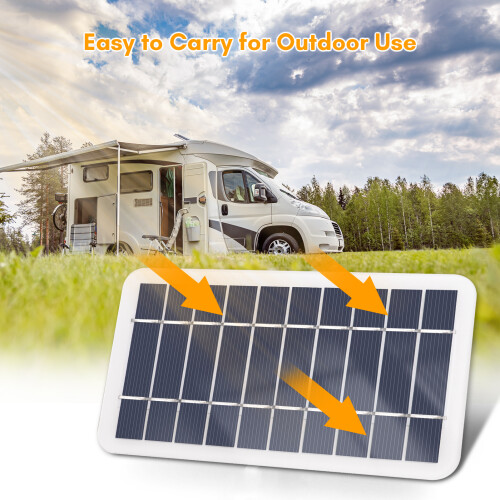 2 W Solarladegerät 16  9,5 cm, 3 m Micro-USB 1