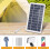 2 W Solarladegerät 16  9,5 cm, 3 m Micro-USB 6