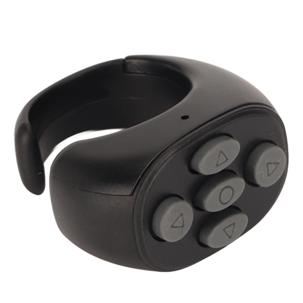 Remote Control Ring Abs App Page Turner Wireless Camera Shutter Selfie Button For Smartphone 7691319077345