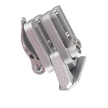 Motorrad-Windschutzscheibenhalter Transparent Silber