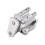 Motorrad-Windschutzscheibenhalter Transparent Silber 3
