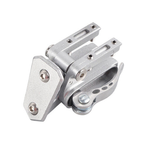 Motorrad-Windschutzscheibenhalter Transparent Silber 2