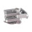 Motorrad-Windschutzscheibenhalter Transparent Silber 6