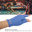 3-Finger Billard-Queue-Handschuhe Blau, 14 g, Durchschnittlich 9