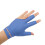 3-Finger Billard-Queue-Handschuhe Blau, 14 g, Durchschnittlich 5