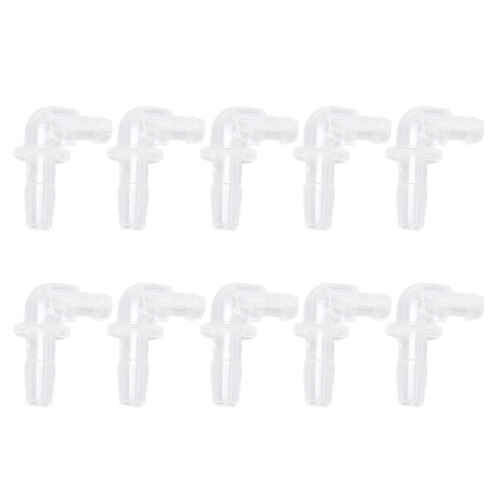 10 Stück BTE-Schlauch-Adapter, transparent für Box-Typ 1