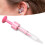 Professionelle Ohrabdruck-Spritze 3,5 mm Rosa PP 16