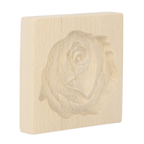 Rosenkeksform aus Buchenholz leicht lösbar 1