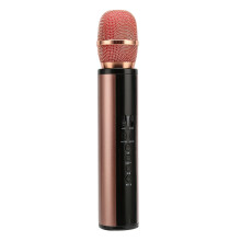 BT-Handmikrofon 2000 mAh Rosa, 10 m Reichweite