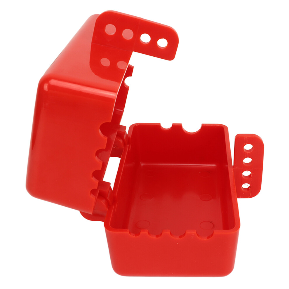 Electrical Plug Lock 5Mm Wall Thickness Industrial Power Outlets Plug Insulation Lockout Tagout Device For Factory Construction Sites 8721319197152