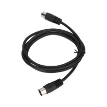 Câble d’extension DIN 5 broches mâle vers mâle, 1,5 m, PVC, adaptateur audio