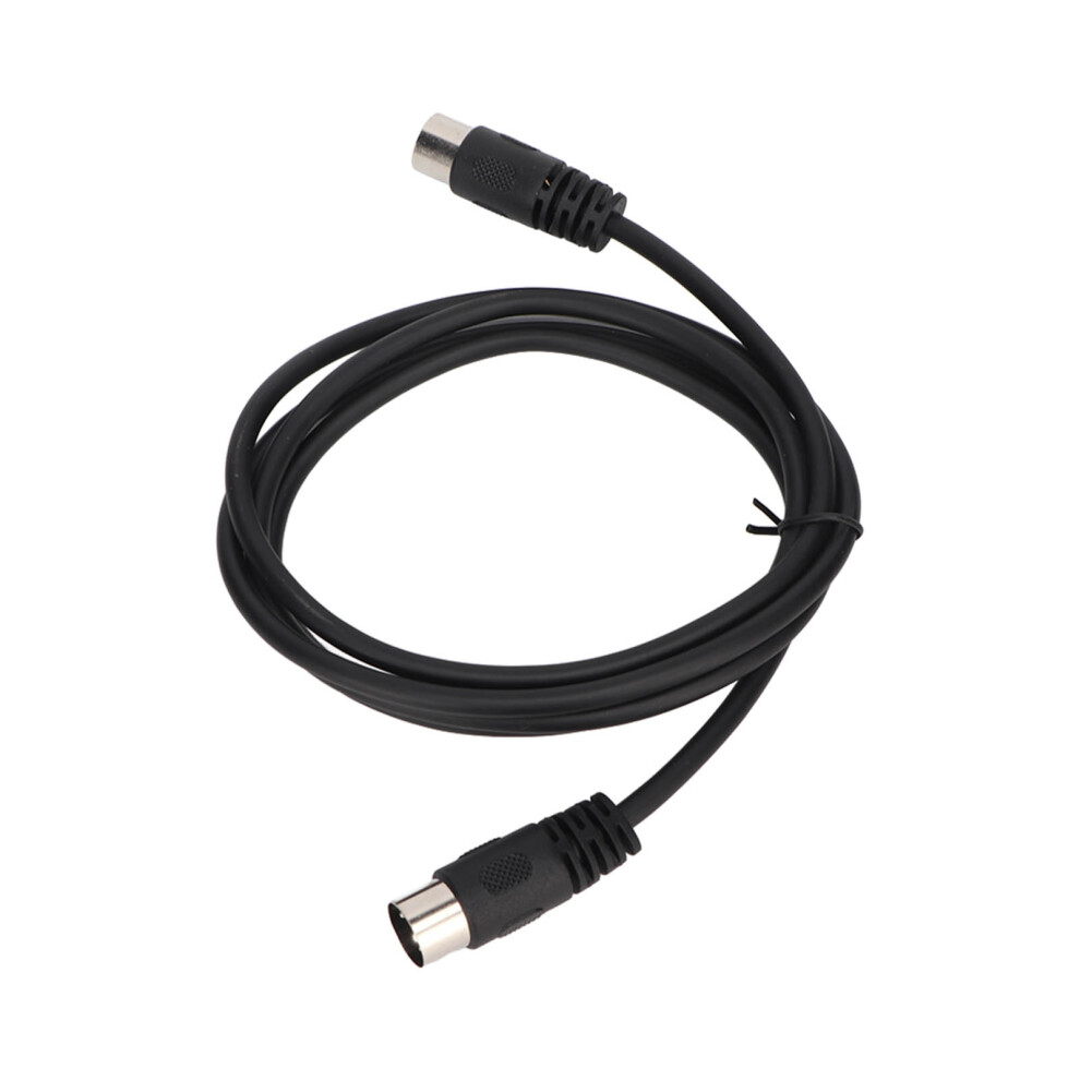 Din 5Pin Male To Din 5Pin Male Adapter 4.9Ft Flexible Pvc Din 5Pin Male Extension Cable For Av Equipment 9481319204883