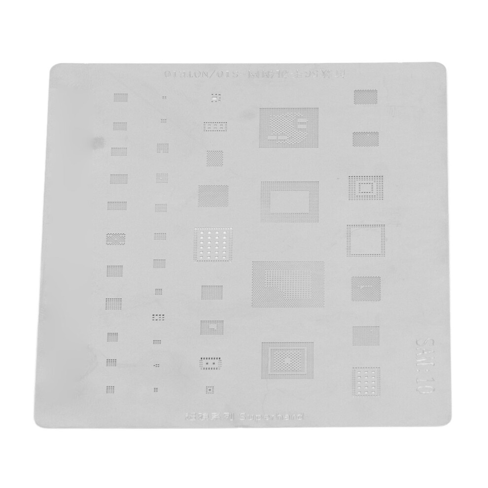 Reballing Stencil Cpu Rework Net Stainless Steel Soldering Rework Template For Mobile Phone Repair 9401319219724