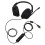 PC Headset Noise Canceling Volume Adjustment USB Computer Gaming Headphones with Microphone 10