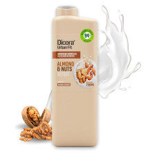Dicora Urban Fit Pflegendes Duschgel Extra feuchtigkeitsspendendes Duschgel fr Damen und Herren Mit Vitamin B fr Hautelastizitt Mandeln und