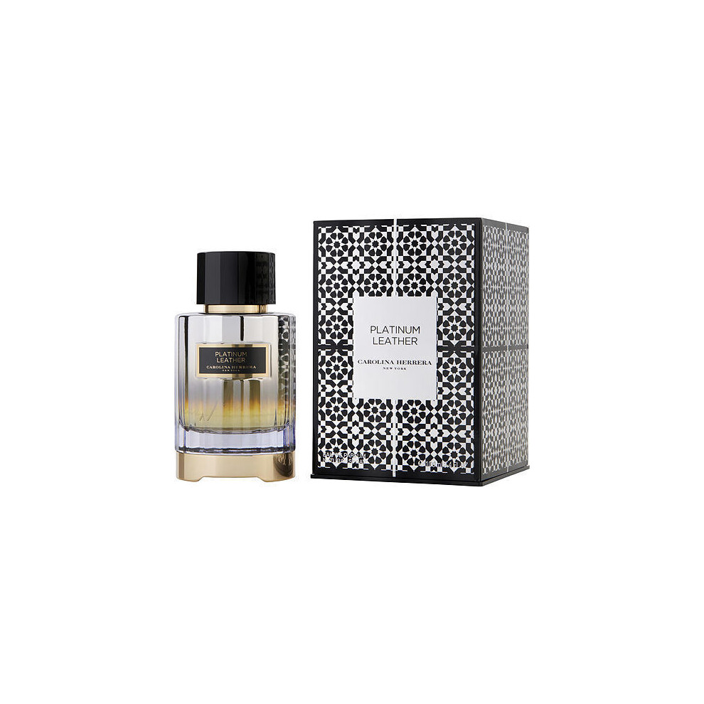Carolina Herrera Platinum Leather By Eau De Parfum Spray 3.4 Oz(D0102hh9nej.)