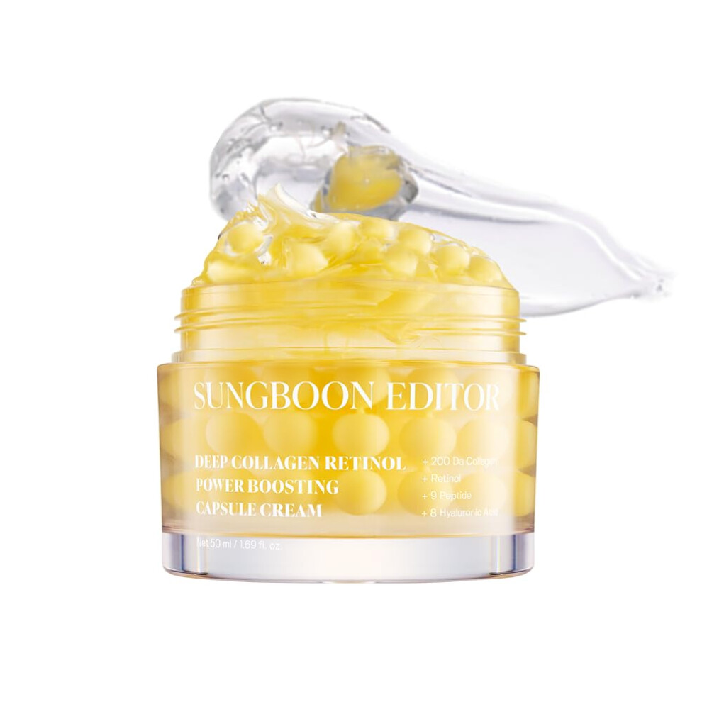 SUNGBOON EDITOR Deep Collagen Retinol Power Boosting Capsule Cream Microneedling, 1.69 Fl Oz (Pack Of 1) - Image 6