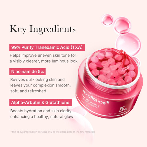Μηχανική Κάψουλα, TXA Niacinamide Φύλλο Κρέμα, 1.94 oz (55 g) 2
