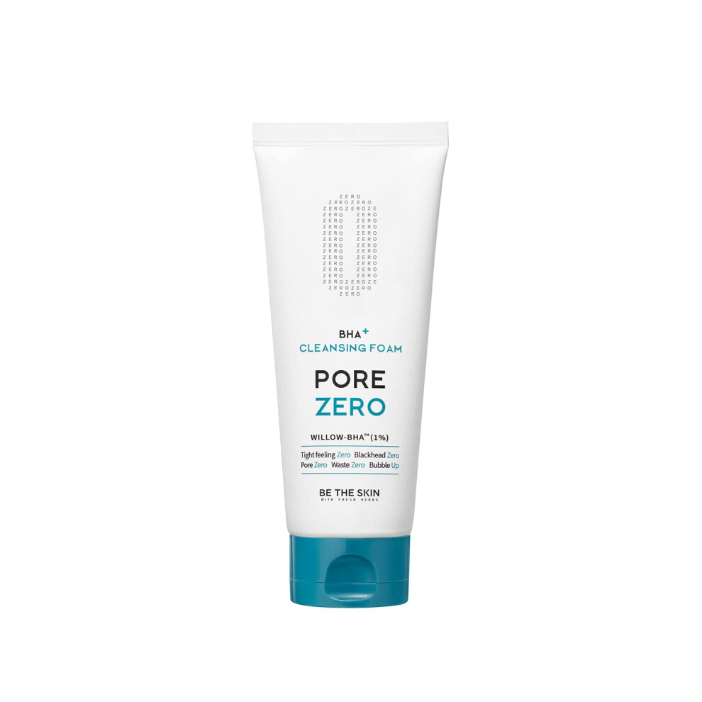 Be The Skin [Be The Skin] Bha+ Pore Zero Cleansing Foam 5.07 Fl Oz / 150 Ml | Face Wash Cleanser For Pore Care And Sebum Control | For Sensitive And Combinat