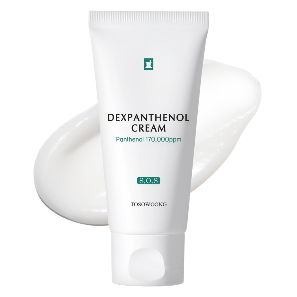 Tosowoong Cream Dexpanthenol 170 000Ppm B5 Panthenol Madecassoside Centella Asiatica For Skin Barrier Repair Facial Moisturizer Soothing Hy