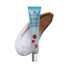 Erborian CC Water with Hyaluronic Acid  Chocolate - Ultra-Light Aqua Gel Color Corrector with Centella Asiatica & Hyaluronic Acid - Plump  Softer