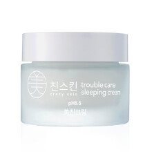 CRAZY SKIN Skin Repair Trouble Care Korean Night Sleeping Face Mask 1.76oz | Yön kasvovoide | Kosteusvoide akneen taipuvaiselle iholle | Pore ??Minim