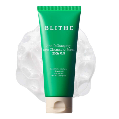 Blithe, Anti-Polluaging Pore Cleansing Foam, BHA 0,5, 5,07 fl oz (150 ml)