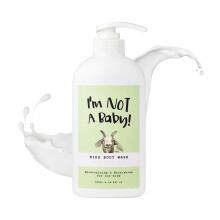 Je ne suis pas un bb! Washingatologue pour enfants a test des allergnes sans cruaut sans cruaut Peta Gentle pour les enfants lait de chvre