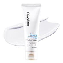 FABYOU Ceramide Panthenol Skin Barrier Support Cream 2,7 Oz - Fuktgivande barrirvrd med 8 hyaluronsyror. Non-sticky Deep Hydration fr knslig