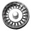 Garbage Disposer Strainer Pull Water Plug Rust Resistant Food Waste Disposer Filter Grinder Shredder Part 16