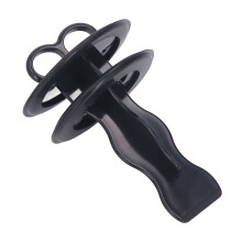 Doppelring-Stöpsel aus Gummi und ABS, Abflussstöpsel, 140 mm