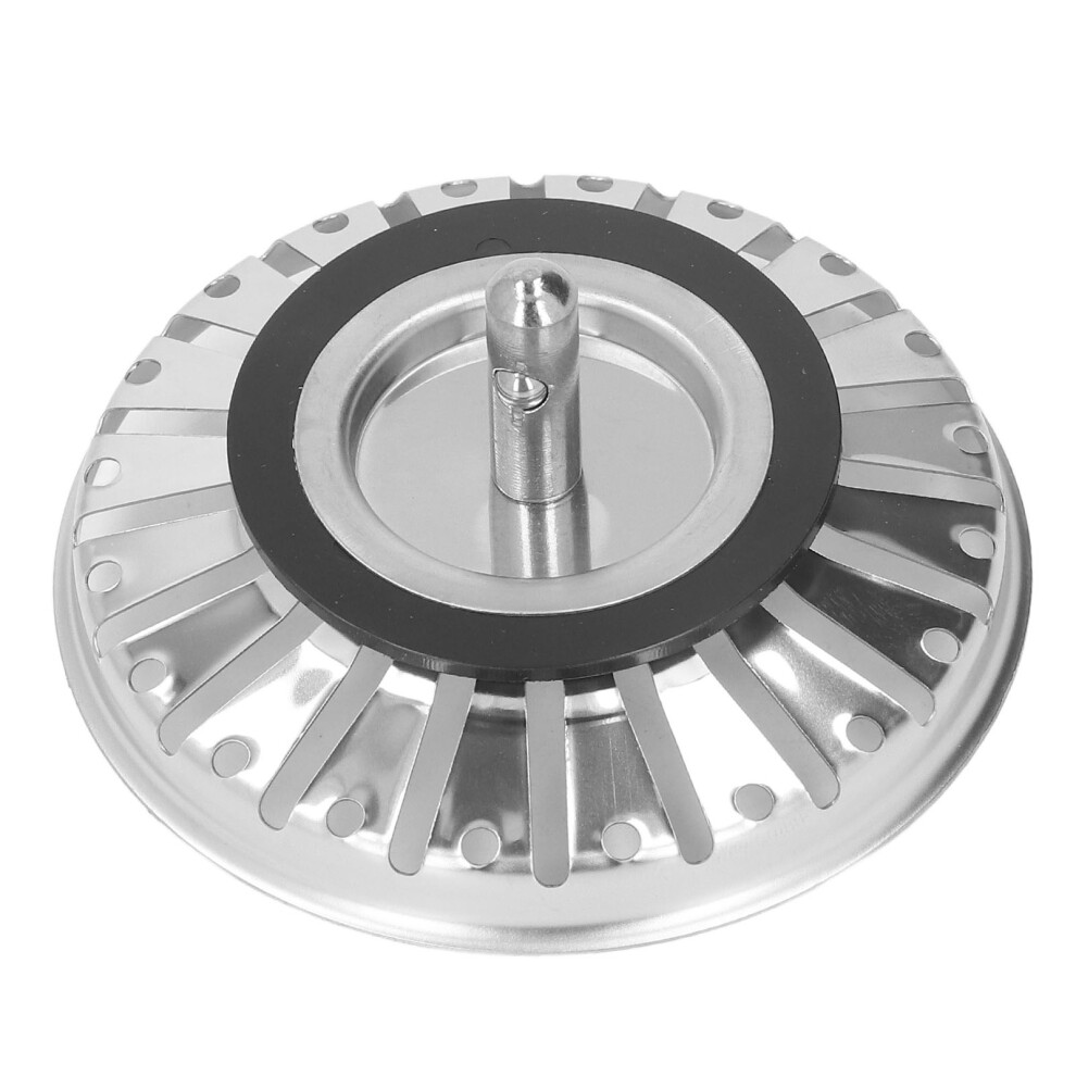Kitchen Sink Strainer Basket Stainless Steel Thickened Kitchen Sink Strainer Stopper For Home 8481319220488