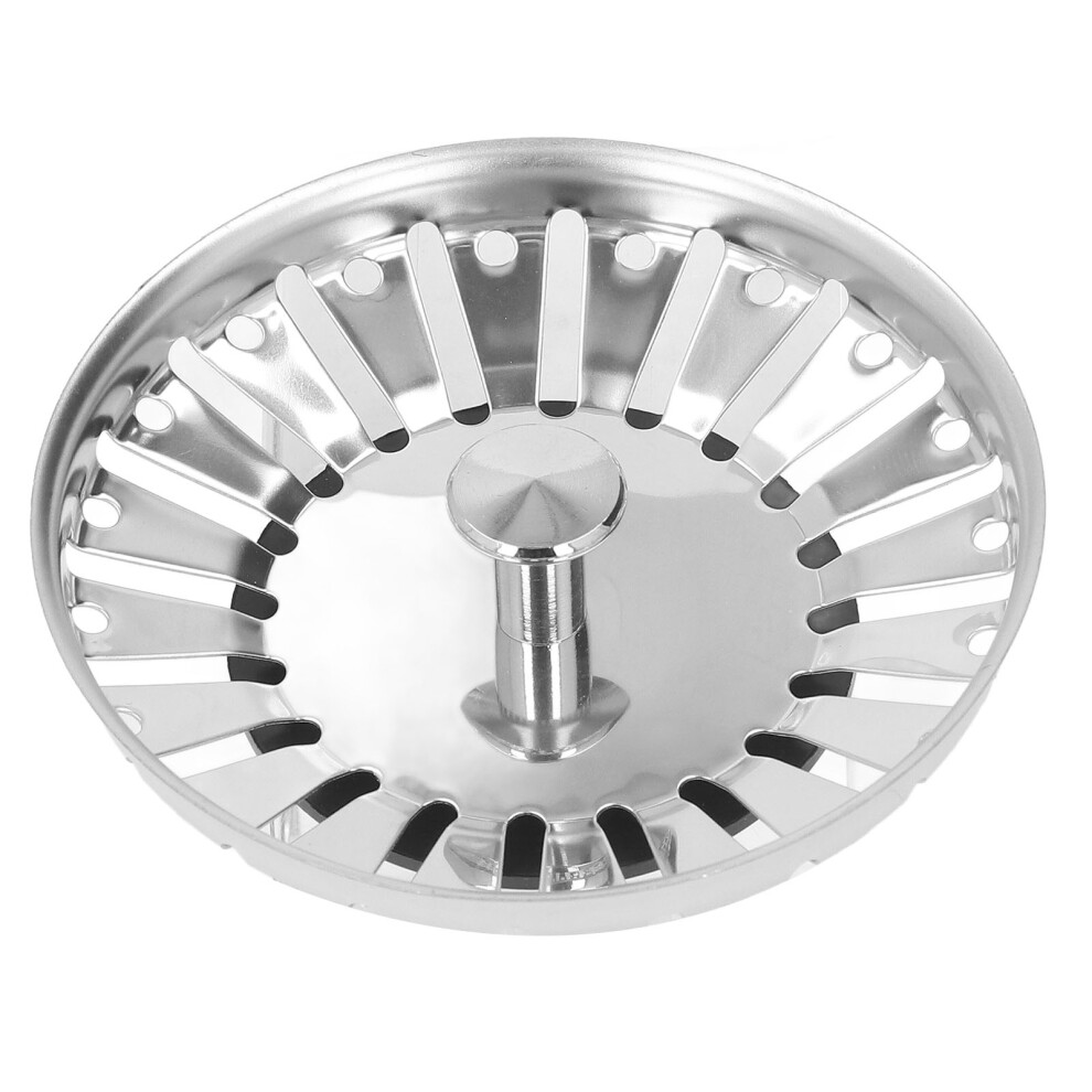 Kitchen Sink Strainer Basket Thickening Stainless Steel Sink Stopper For Standard Drains 5011319220497