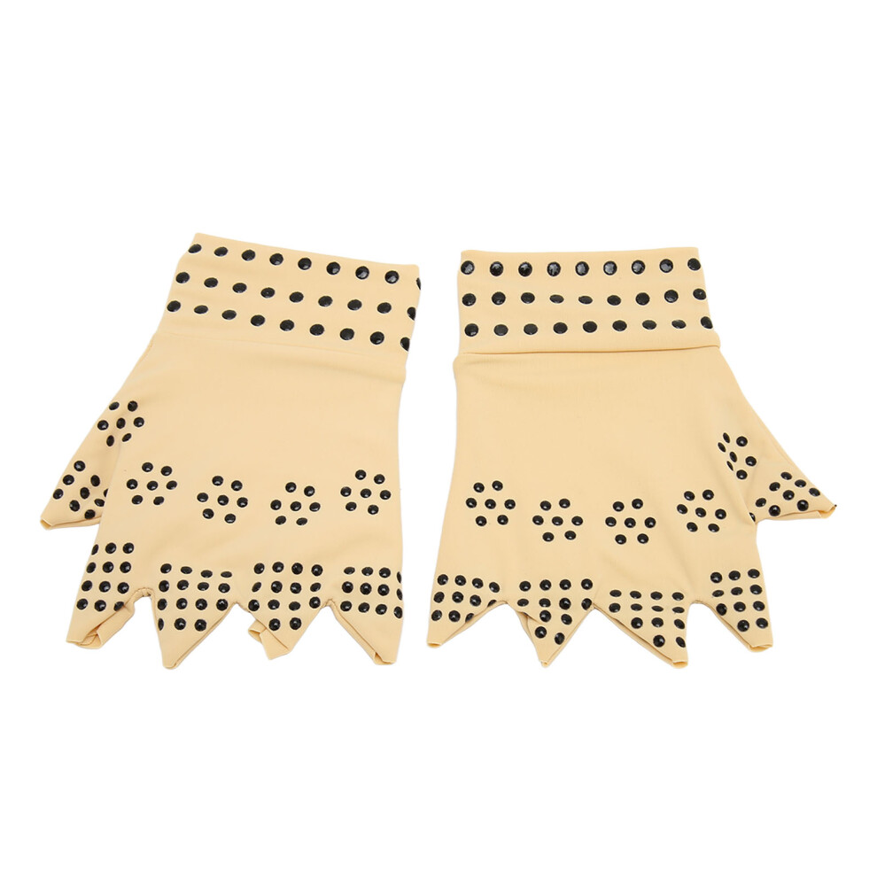 2pcs Compression Arthritis Gloves Half Finger Prevent Slip Reduce Pain Hand Pains Compression Gloves