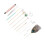 Ohrenschmalz-Entferner Massage-Set 8-Federn-Stick-Set 15