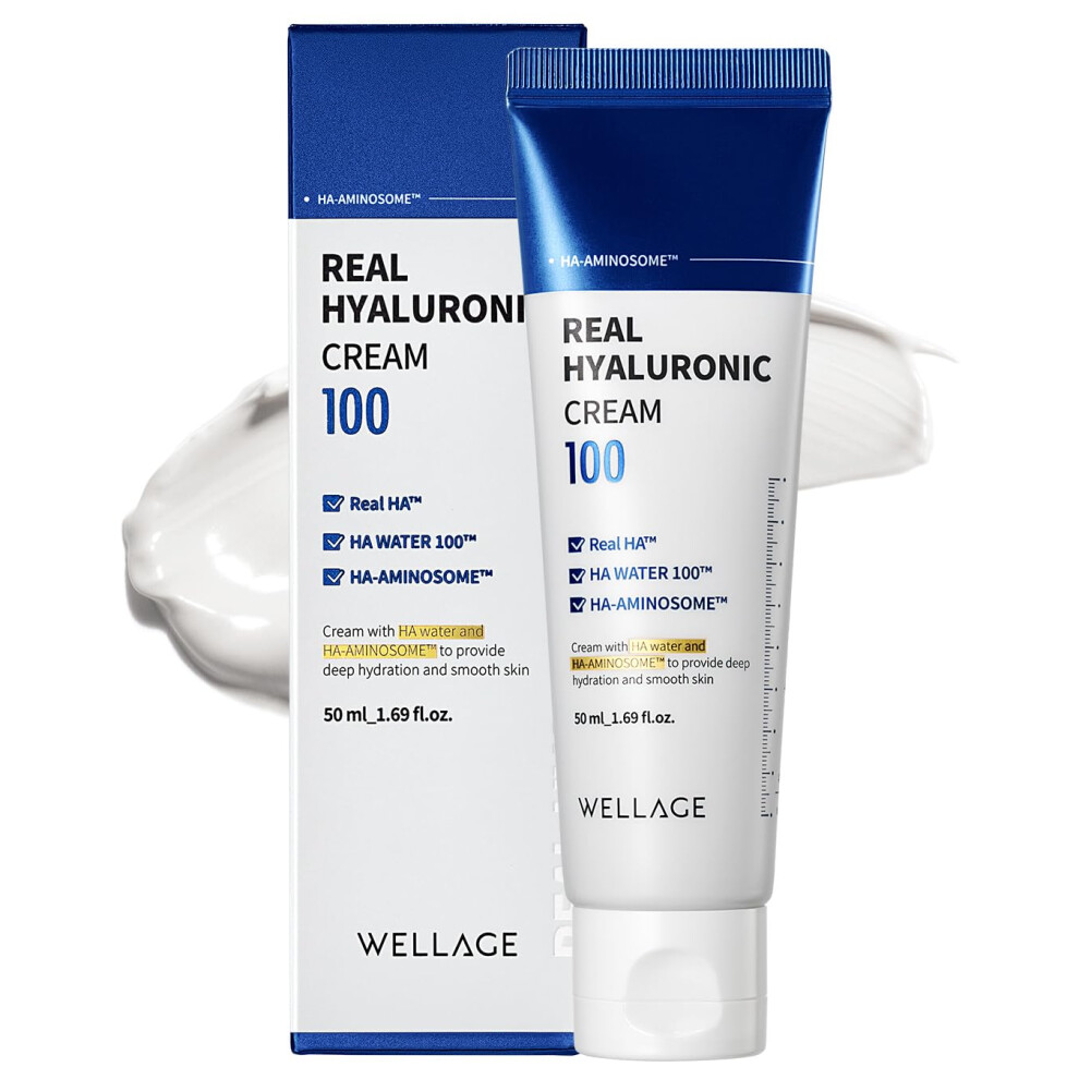 Wellage  Real Hyaluronic 100 Cream 80Ml Skin Care, Stylevana - Image 6