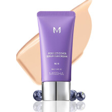 Missha, Perfect Cover Serum B.B Vahvistin, No. 19 Ivoori, 1,18 fl oz (35 ml)