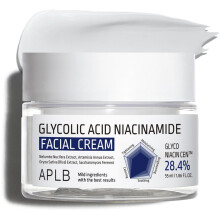 APLB Glykolsyra Niacinamid Ansiktskrm | GLYCO NIACIN CEN 28,4% 1,86 FL.OZ/Koreansk hudvrd Lngvarig terfuktande exfoliant Revitalisera fr sko