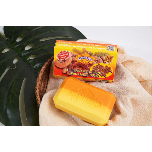 Asantee ASANTEE Tamarindo e Crcuma com Sabonete de Limpeza de Mel (Pacote de 1) 1