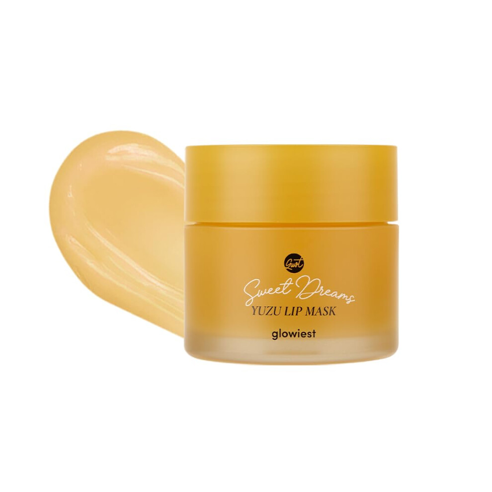 Glowiest Sweet Dreams Lip Mask: Nourishing Plumping And Hydrating Lip Balm | Ecofriendly Lip Sleeping Mask | Hyaluronic Acids + Vitamin C + Shea Butter +