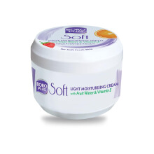BOROPLUS Light Moisturizing Cream with Vitamin E | Lightweight Moisturizer for Face Hands & Body | Soothes Nourishes & Softens Dry Skin | Gives