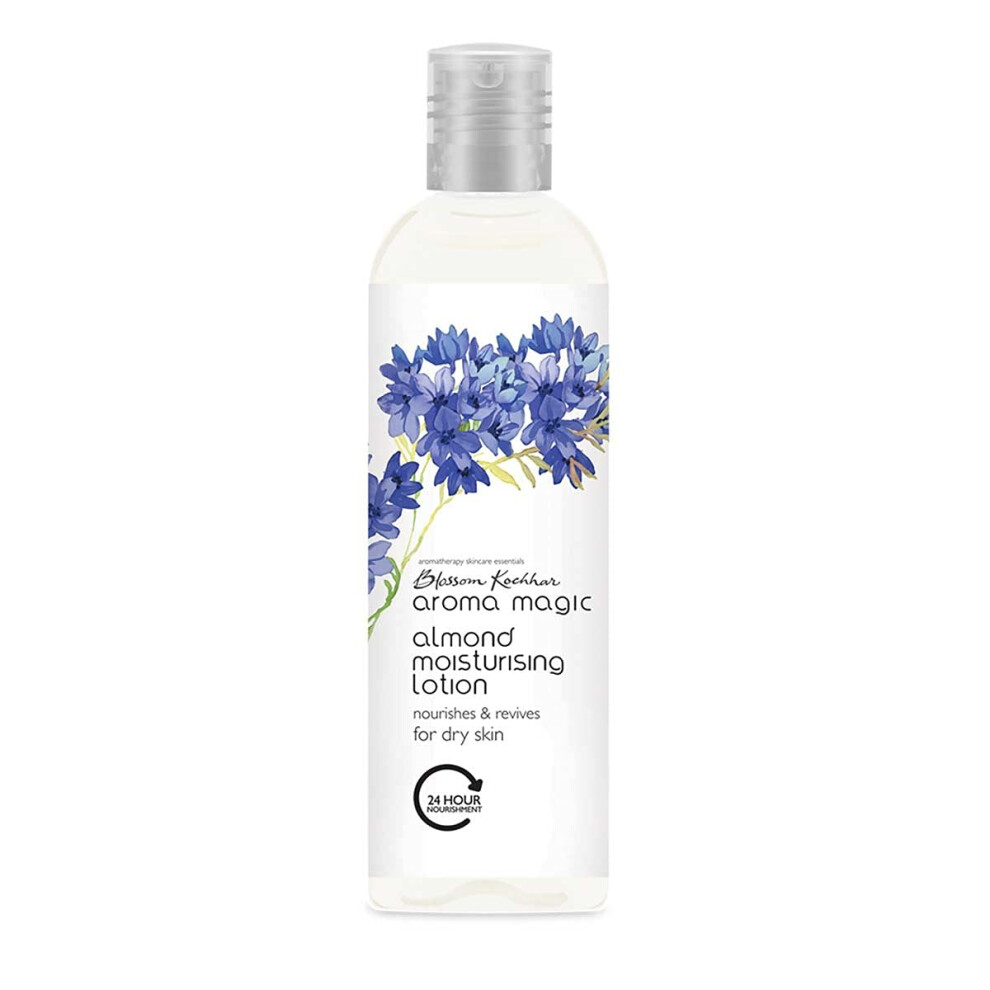 Aroma Magic Almond Moisturizing Lotion With Spf 15 | Rejuvenating Face & Body Moisturizer | Revives Dull Skin | Nourishes Dry Skin | 3.38 Fl Oz (
