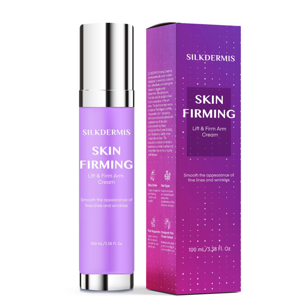 Silkdermis Skin Tightening For Body: Body Firming For Loose Skin - Cellulite For Tightening And Lifting Sagging Skin Cream