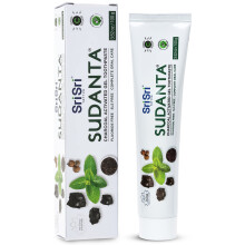 Sri Sri Tattva Sudanta Geactiveerde Houtskool Tandpasta Gel voor Wittere Tanden en Frisse Adem