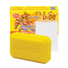 ASANTEE Kurkuma & Ingwer mit Honig Reinigungsseife (1er Pack)